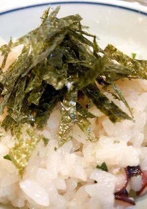 もち米とタコ飯でパワーアップ!-レシピのメイン写真