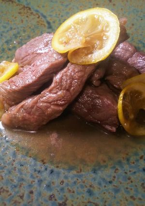 牛肉のはちみつレモン漬け-レシピのメイン写真