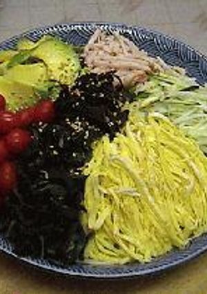 カラフル冷やし中華麺 de Tanto!-レシピのメイン写真