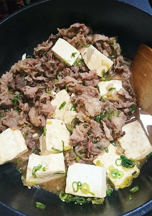 超ズボラな肉豆腐\(^o^)/-レシピのメイン写真