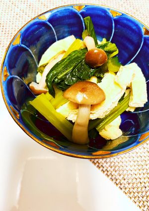 【10分で作れる】小松菜の煮浸し-レシピのメイン写真