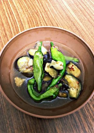 ナスとししとうの煮浸し-レシピのメイン写真