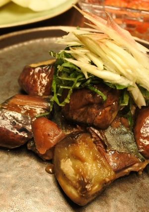 サバとナスの梅生姜煮-レシピのメイン写真