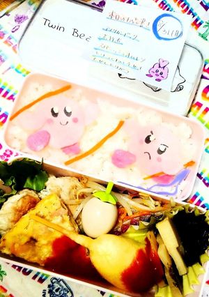 カービィ弁当-レシピのメイン写真