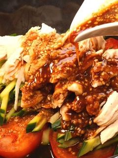 レンジで簡単中華!棒棒鶏(バンバンジー)-レシピのメイン写真