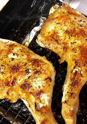スパイシーな皮パリローストチキン-レシピのメイン写真