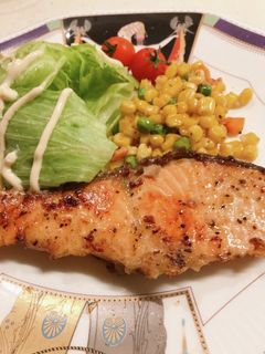 シャケのバター焼き!!-レシピのメイン写真