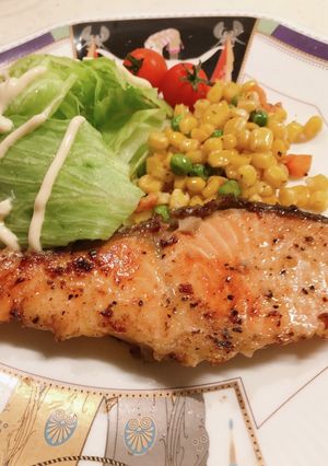 シャケのバター焼き!!-レシピのメイン写真