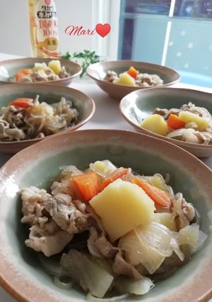 煮込むだけ簡単!肉じゃが-レシピのメイン写真