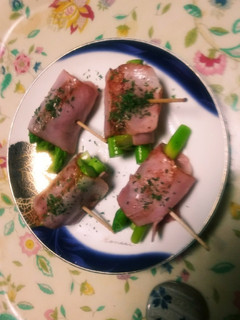 超簡単に!グリーンアスパラベーコン巻き-レシピのメイン写真