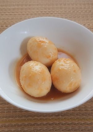 ゆでたまごの味噌漬け-レシピのメイン写真