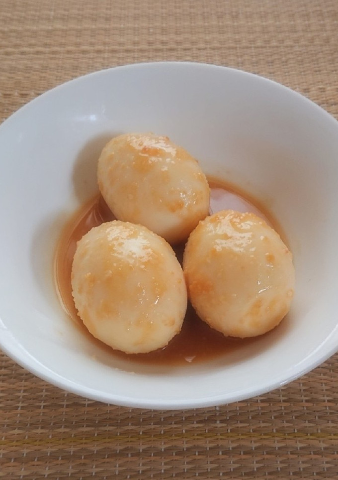 ゆでたまごの味噌漬け-レシピのメイン写真