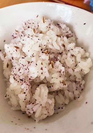 クミンシードとゆかりご飯-レシピのメイン写真