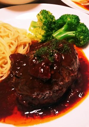 特別な日の肉巻きチーズインハンバーグ-レシピのメイン写真