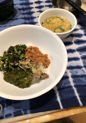簡単！＊ミョウガや大葉のネバネバ丼-レシピのメイン写真