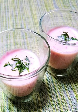 簡単！豆腐と干しえびの冷製スープ-レシピのメイン写真