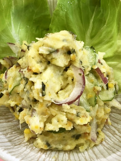 【美人レシピ】のりたまポテトサラダ-レシピのメイン写真
