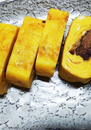 簡単！もう一品、鯖みそクルクル卵焼き♪-レシピのメイン写真