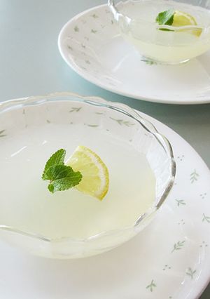 レモンゼリー-レシピのメイン写真