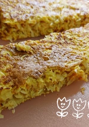 ☆離乳食後期~お好み焼き☆-レシピのメイン写真