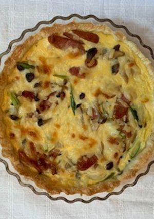 【使いきり】旬の食材たっぷりキッシュ-レシピのメイン写真