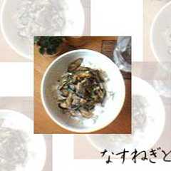 ★お昼にいかが？★なすねぎみそ丼-レシピのメイン写真