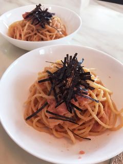 たらこ、バター、めんつゆでパスタ-レシピのメイン写真