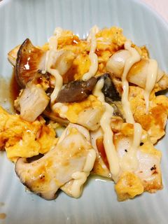 エリンギと卵炒め★マヨソース-レシピのメイン写真