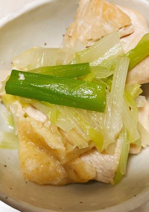 味付け一種類★鶏胸肉の簡単さっぱり煮-レシピのメイン写真