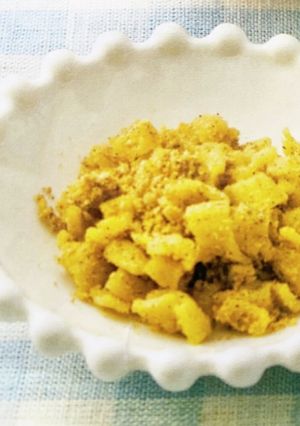 【離乳食中期】マカロニきな粉-レシピのメイン写真