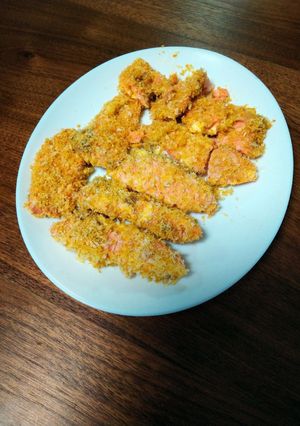 揚げないサーモンのフライ-レシピのメイン写真