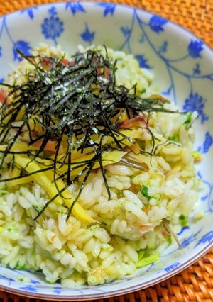 鯵のちらし風混ぜご飯-レシピのメイン写真