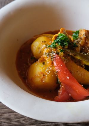 夏野菜のタジン鍋風-レシピのメイン写真