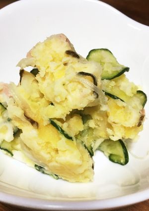 塩昆布ポテトサラダ-レシピのメイン写真