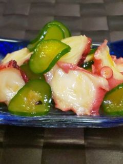 タコときゅうりの酸っぱすぎない酢の物-レシピのメイン写真