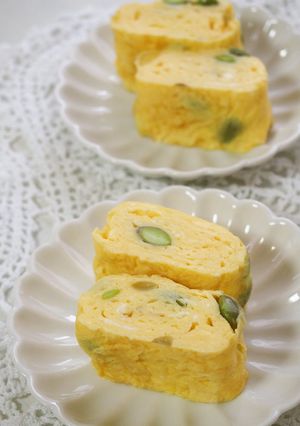 枝豆入り!だし巻き卵♪ボリューム満点♪-レシピのメイン写真