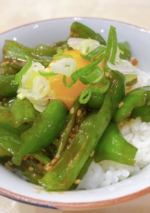 やみつきピーマン丼-レシピのメイン写真