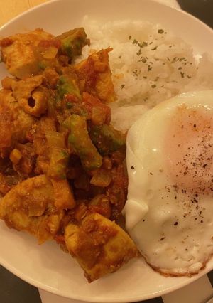 パイナップルとゴーヤのカレー-レシピのメイン写真