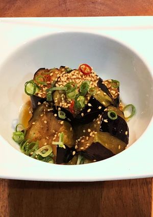 ナスの揚げ浸し　さっぱり中華風-レシピのメイン写真