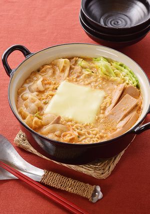 サッポロ一番 クリームブテチゲなべ-レシピのメイン写真