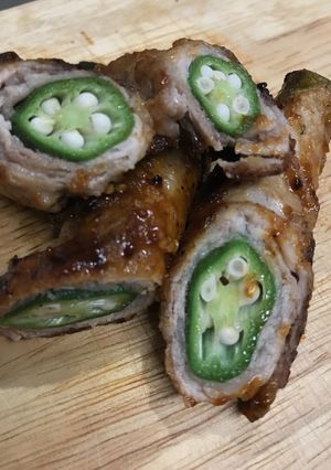 子供もパクパク⭐︎オクラの豚肉巻き-レシピのメイン写真