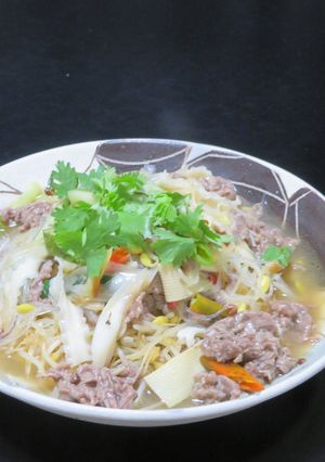 家で作れる四川風麻辣麺☆シビレ辛い３種麺-レシピのメイン写真