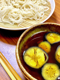 シンプルなのに美味しい☆なすのそうめん-レシピのメイン写真