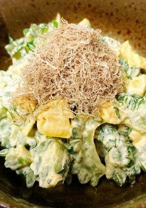 たくあんとゴーヤのシソ梅マヨサラダ-レシピのメイン写真