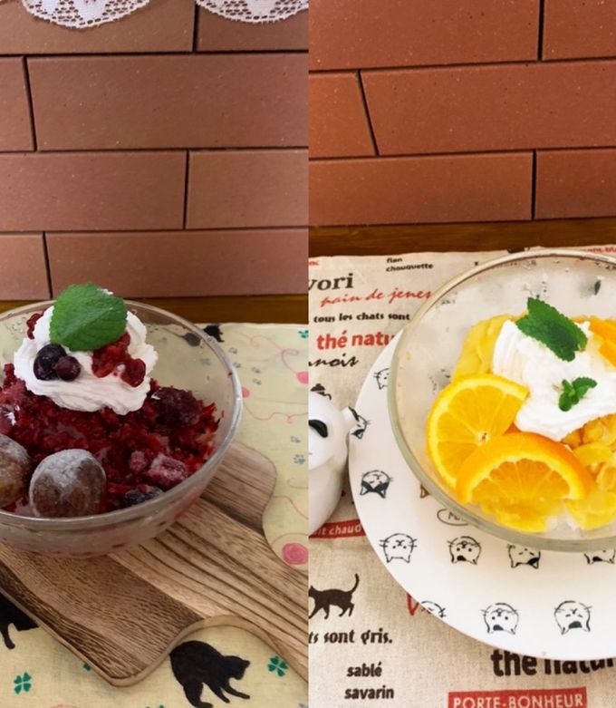 市販のゼリーと冷凍フルーツのかき氷♡美味-レシピのメイン写真