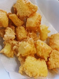 そうめんうり(そうめんかぼちゃ)の天ぷら-レシピのメイン写真