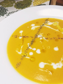 夏に美味しい!簡単かぼちゃのポタージュ-レシピのメイン写真