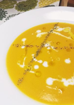 夏に美味しい!簡単かぼちゃのポタージュ-レシピのメイン写真
