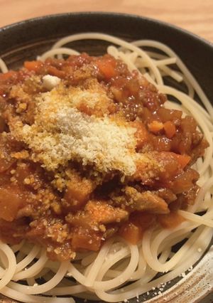 ミートスパゲッティ-レシピのメイン写真