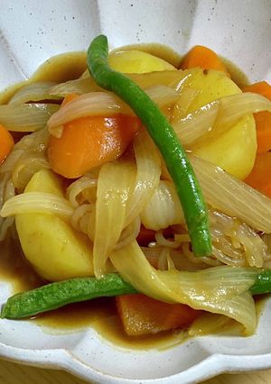 簡単絶品♡カレー肉じゃが-レシピのメイン写真